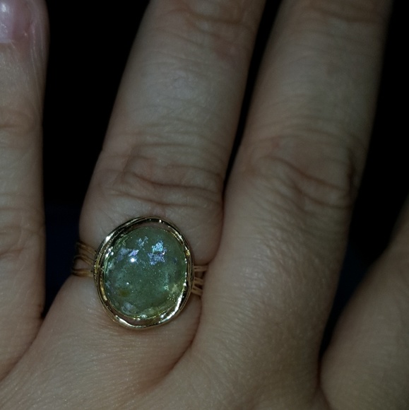 14k Roman Glass Adi Paz Ring - Picture 5 of 7